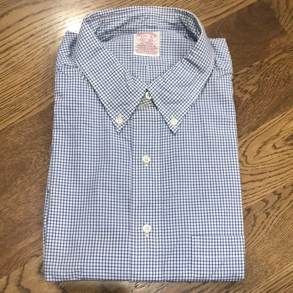 brooks brothers long sleeve dress shirt